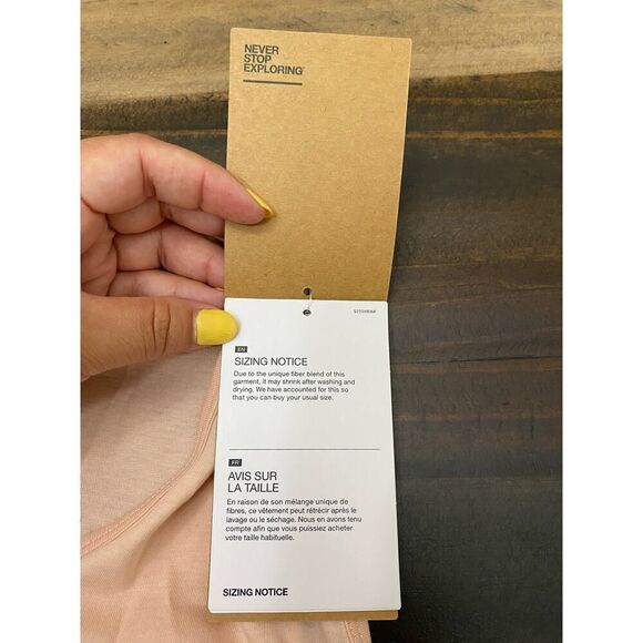 The North Face Terrain Tank Evening Sand Pink Sustainable Tencel Active Size 2X - Picture 6 of 11